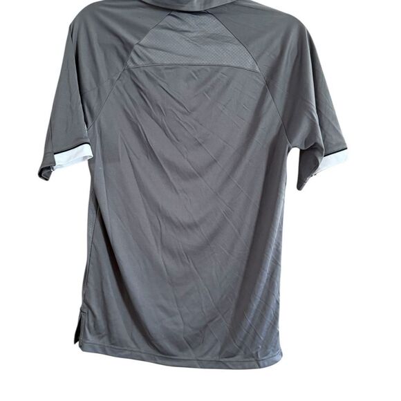 Majestic Gray Polo Shirt with Logo - Picture 3 of 9